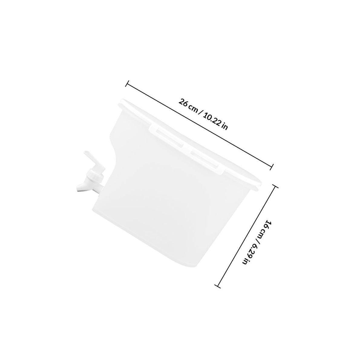 Water Jug with Faucet Large-capacity PP Pitcher B764