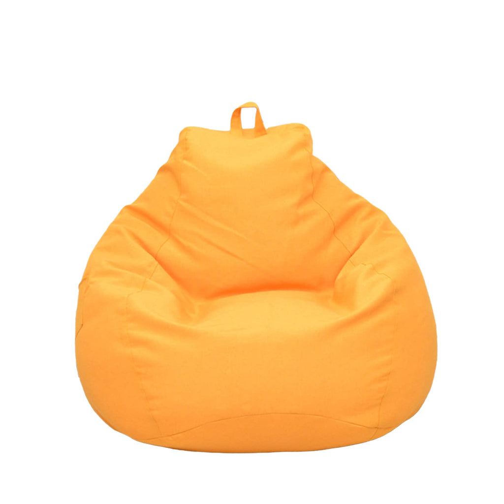 Cotton Linen Bean Bag Chair Cover 90x110cm R454992