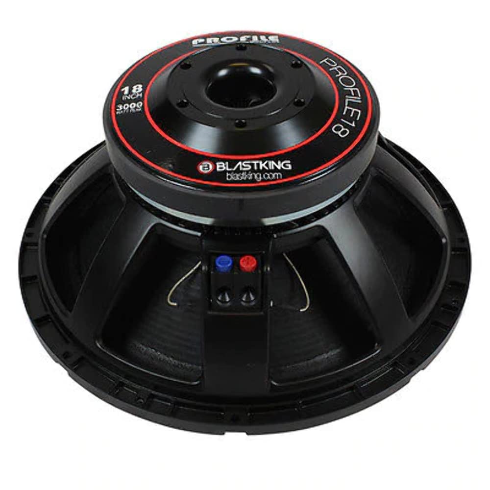 18" 3000W High Output Woofer 4.5" Voice Coil 8 Ω 97.4 dB D152