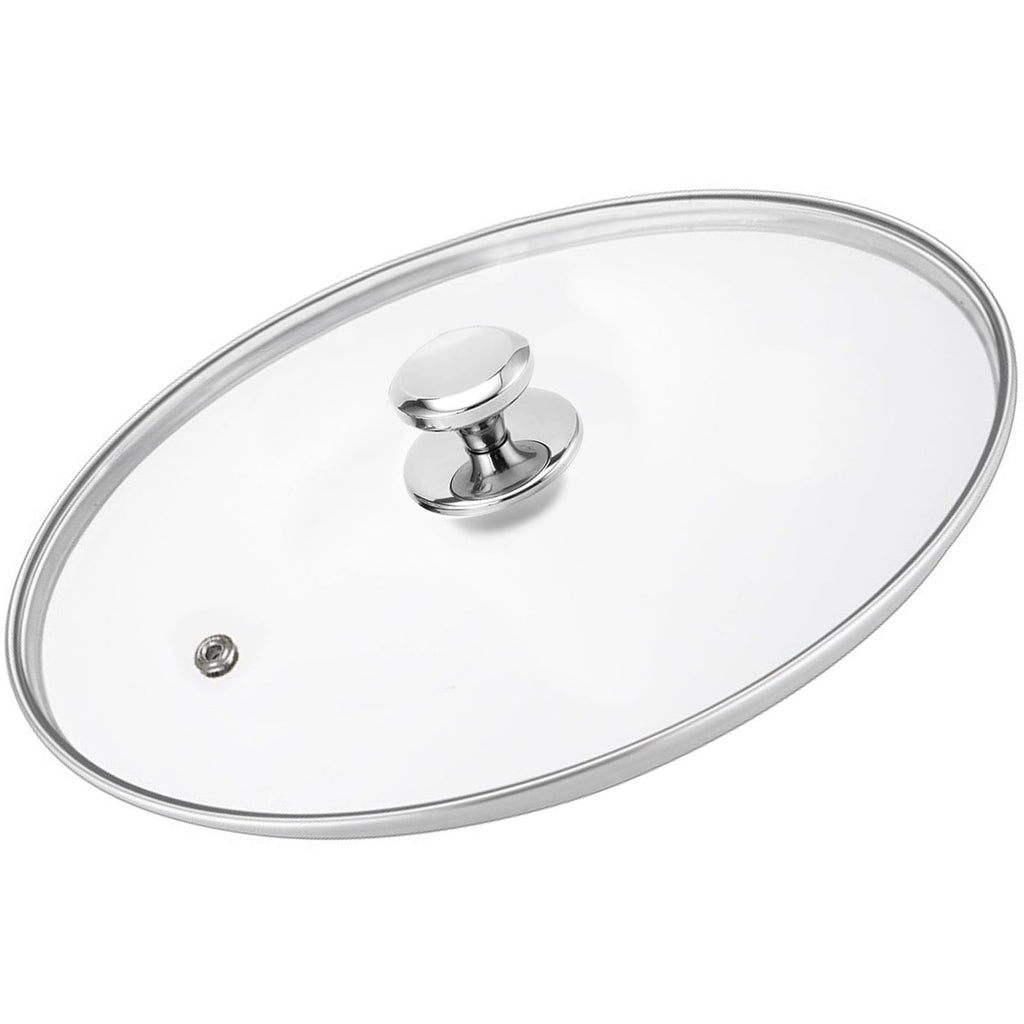 14 Inch Glass Lid with Steam Vent W290565