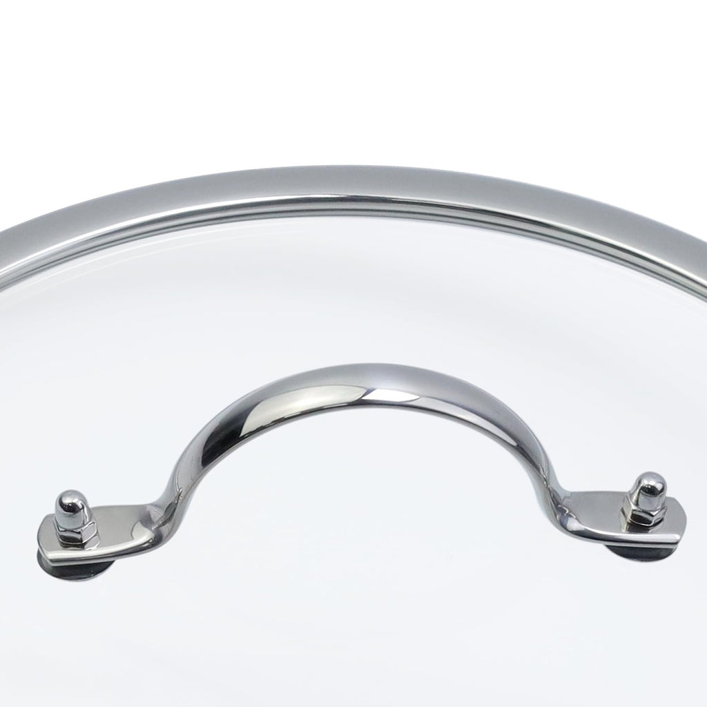 10 Inch Clear Glass Pot Lid N695