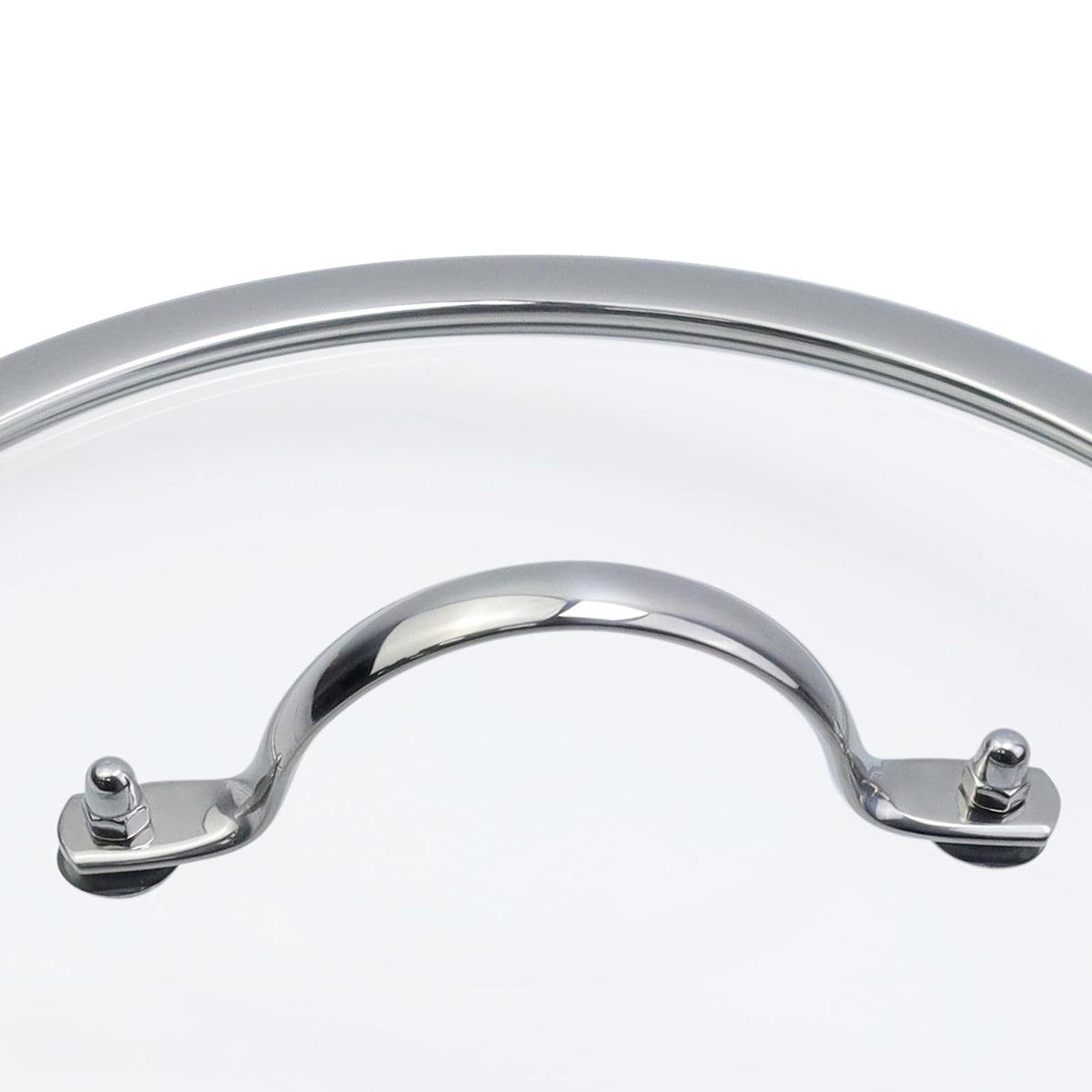 10 Inch Clear Glass Pot Lid N695