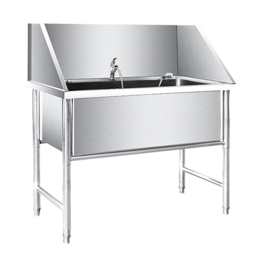Stainless Steel Pet Grooming Bath Tub Q67375