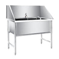 Stainless Steel Pet Grooming Bath Tub Q67375