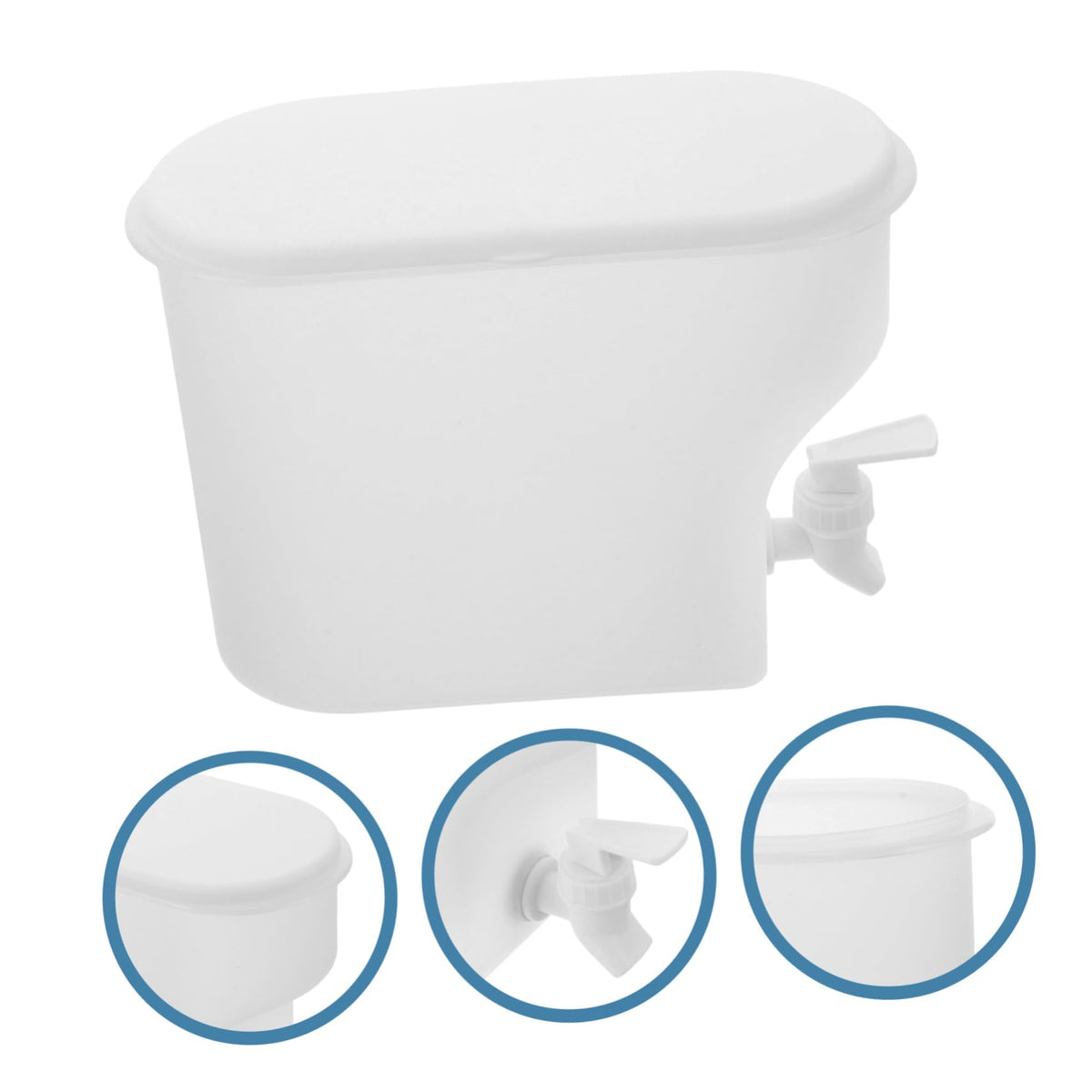 Water Jug with Faucet 3.5L PP Large Capacity Y10240