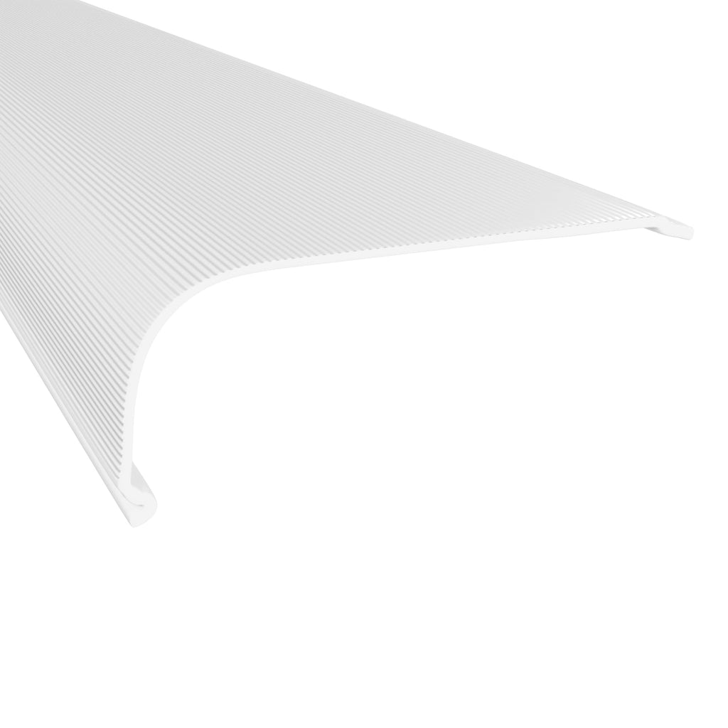 White Acrylic Lens Cover Replacement, 24" L J238339