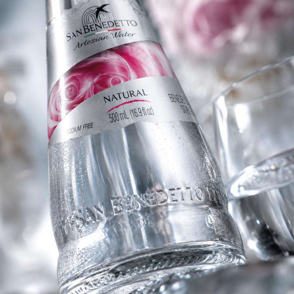 Natural Artesian Still Water Glass Bottles 500 mL 10 Count P566372
