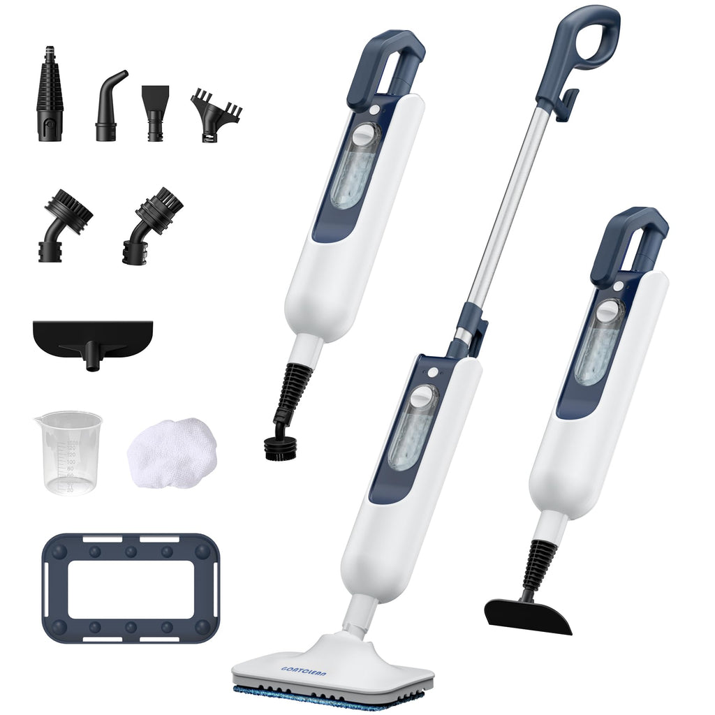 11-in-1 Dual-Mode Steam Mop, 13.5 Fl Oz Steam Cleaner F2480