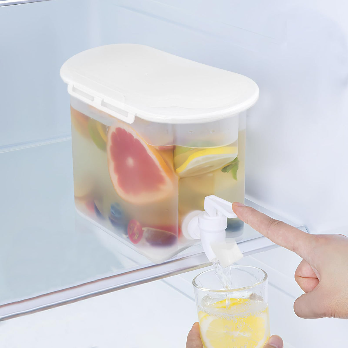 Water Jug with Faucet Large-capacity PP Pitcher B764