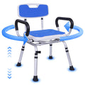 Swivel Shower Chair with Arms and Back B542531