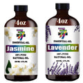 4 Fl Oz Lavender and Jasmine Essential Oil Set V216869