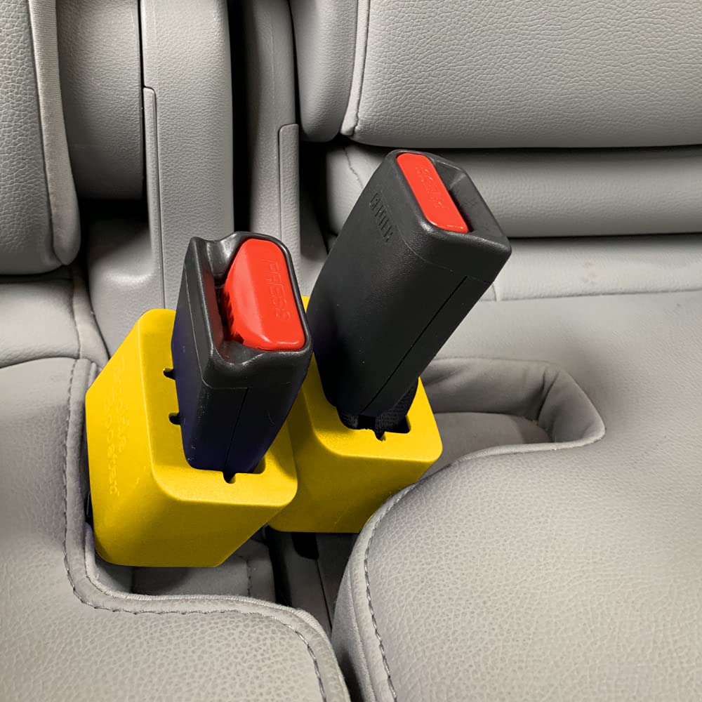 Seat Belt Buckle Booster Yellow BPA Free 2 N969630