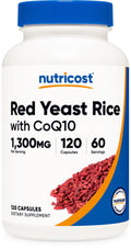 Red Yeast Rice with CoQ10 1300mg 120 Capsules R1069