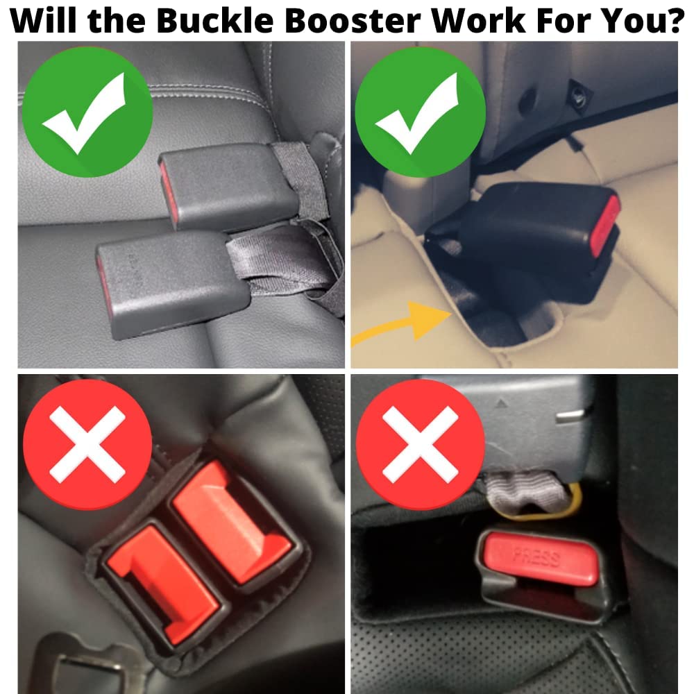 Seat Belt Buckle Booster Yellow BPA Free 2 N969630