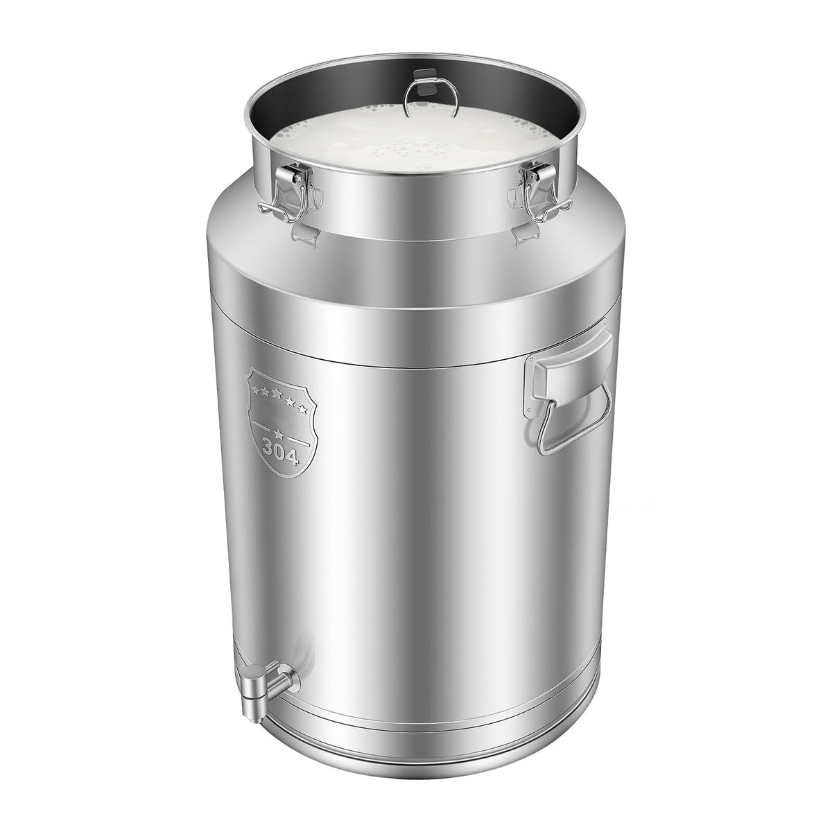 304 Stainless Steel 76L Sealed Bucket with Faucet L263