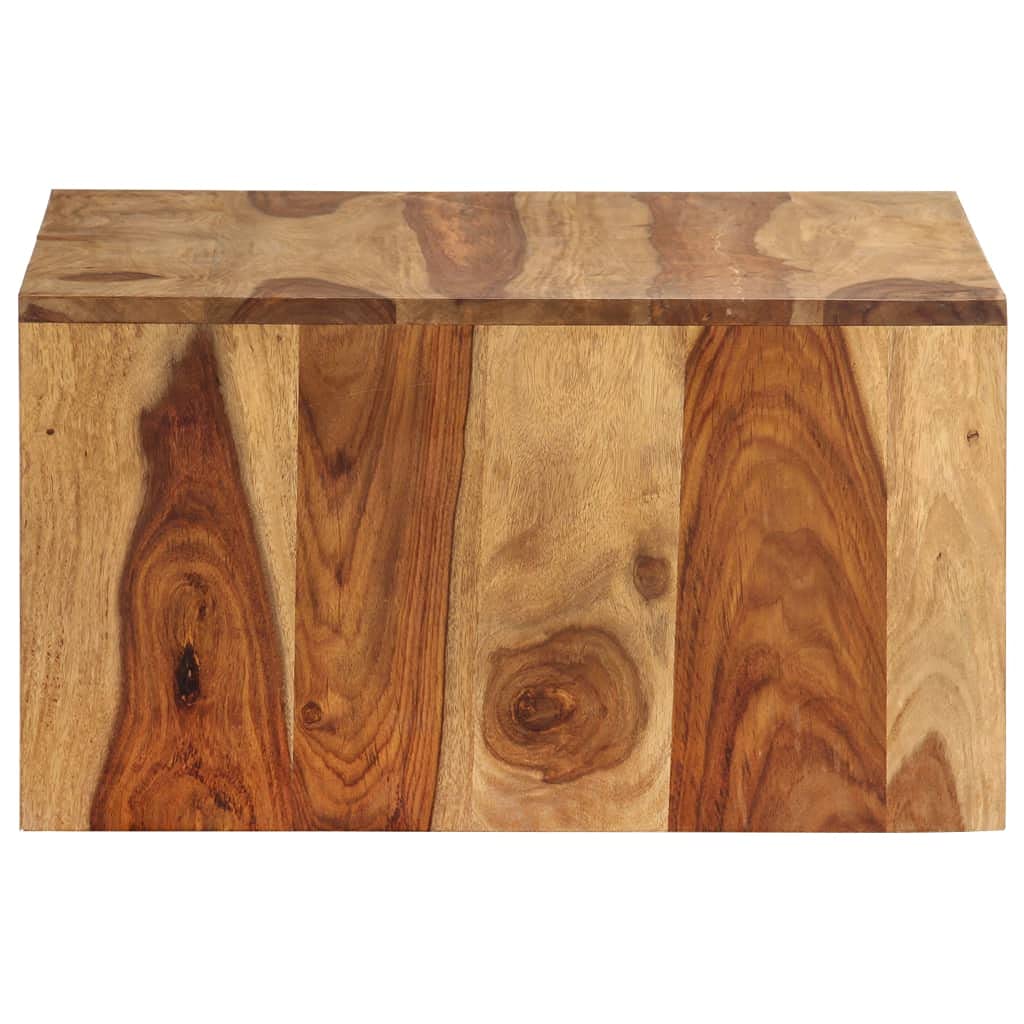 2 pcs Solid Sheesham Wood Nesting Coffee Table X640