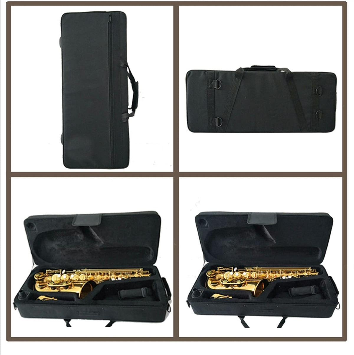 Antique Alto Saxophone in E Flat Saxophone Set F48443