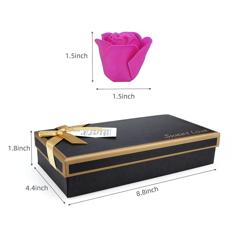 Pink Soap Flower Gift Set S9616