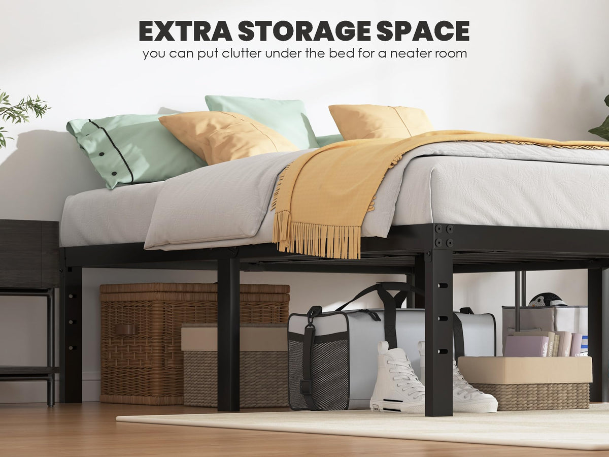 Full Size 18 in Platform Bed Frame Z9696