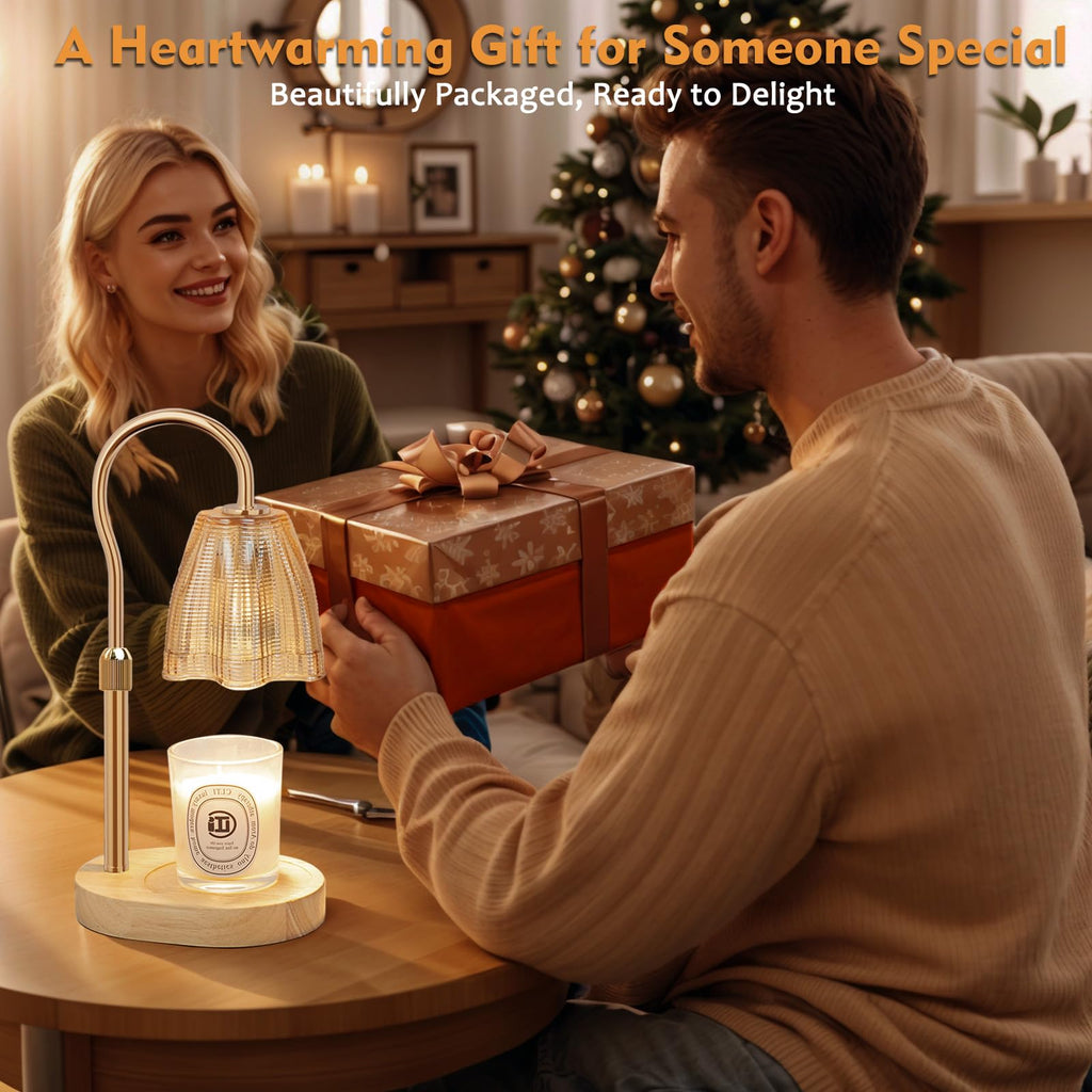 Adjustable Candle Warmer Lamp with Timer & Dimmer T498