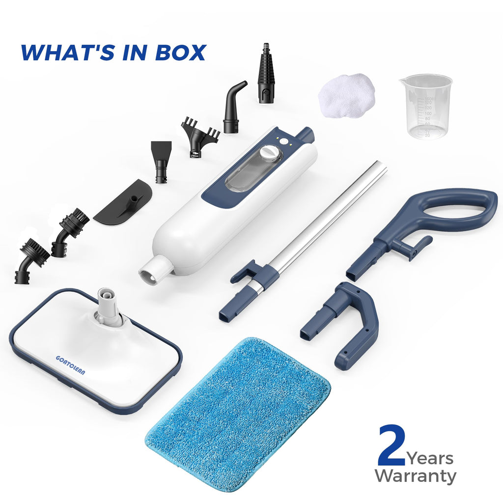 11-in-1 Dual-Mode Steam Mop, 13.5 Fl Oz Steam Cleaner F2480