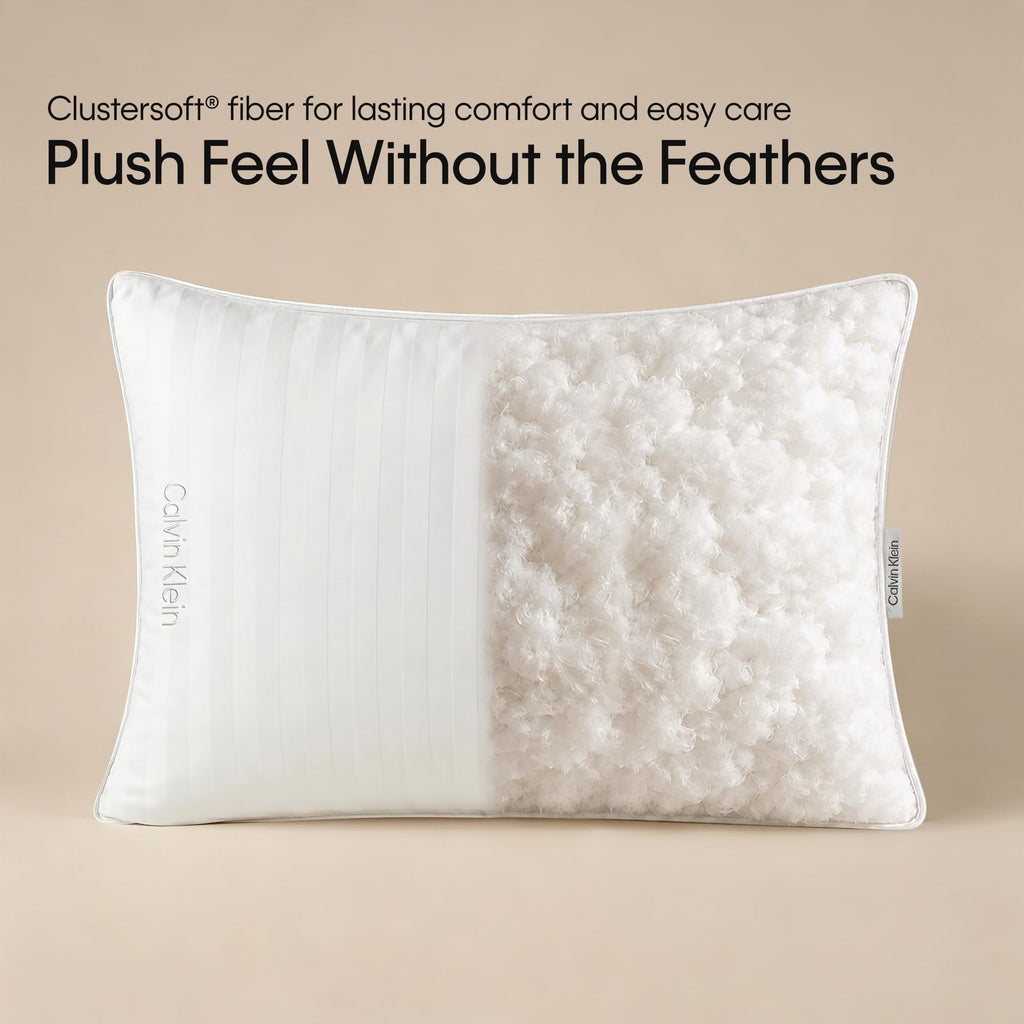 King Size Set of 2 Medium Soft Bed Pillows K974658