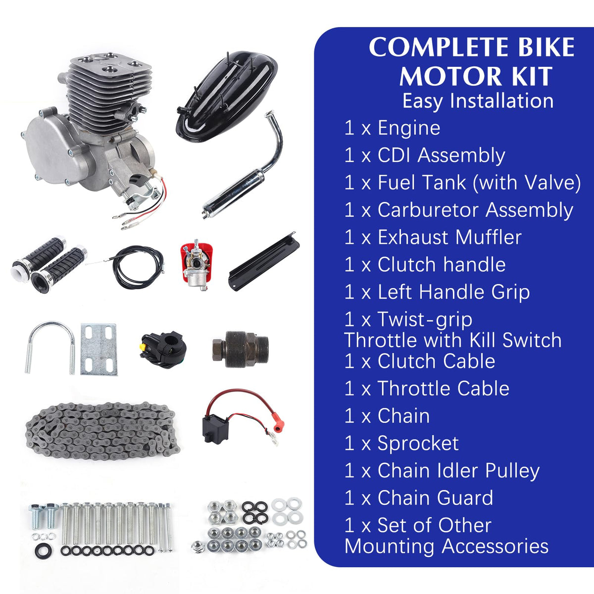 100cc 2 Stroke Bike Engine Kit F2804