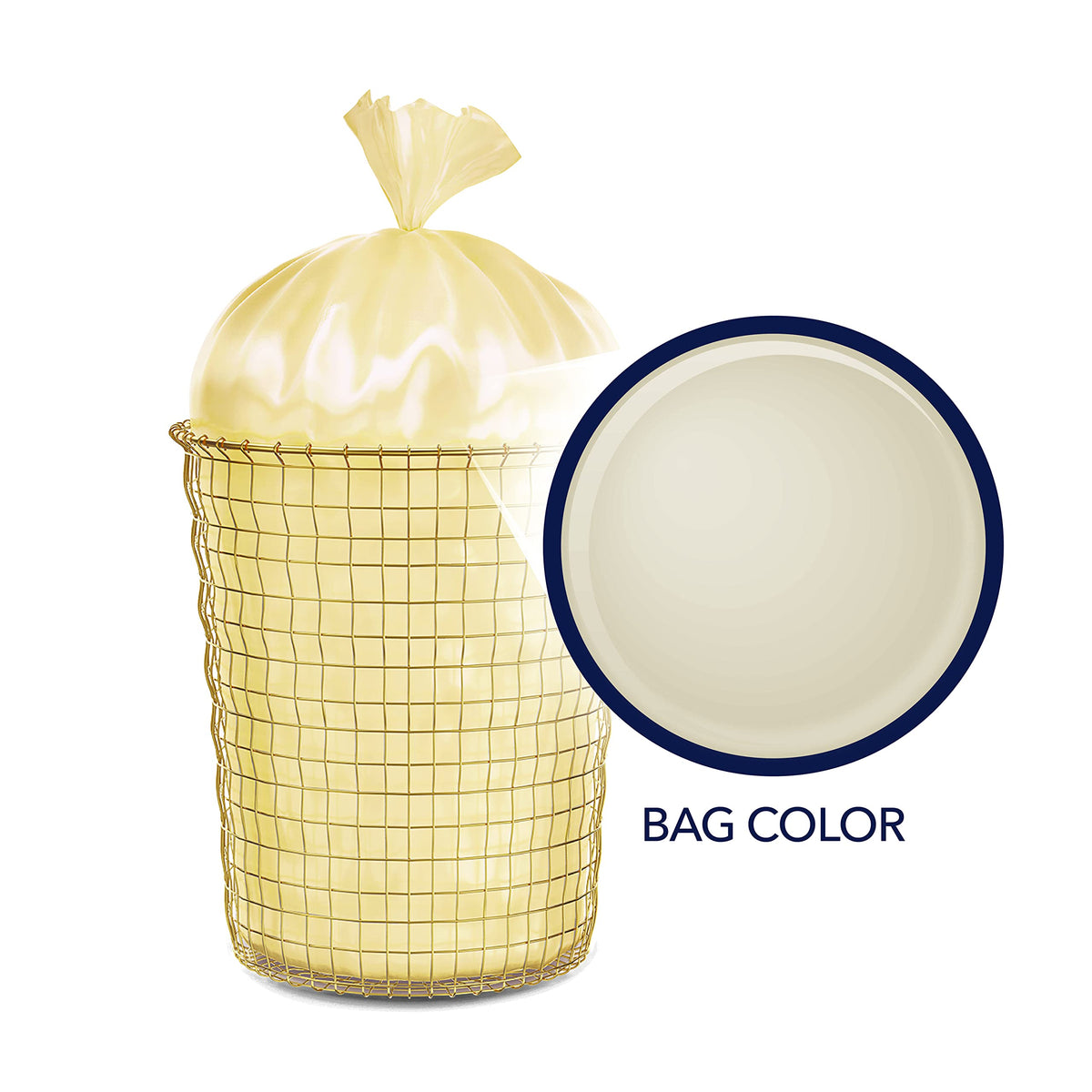 8 Gallon Twist Tie Trash Bags 40 Count F67165