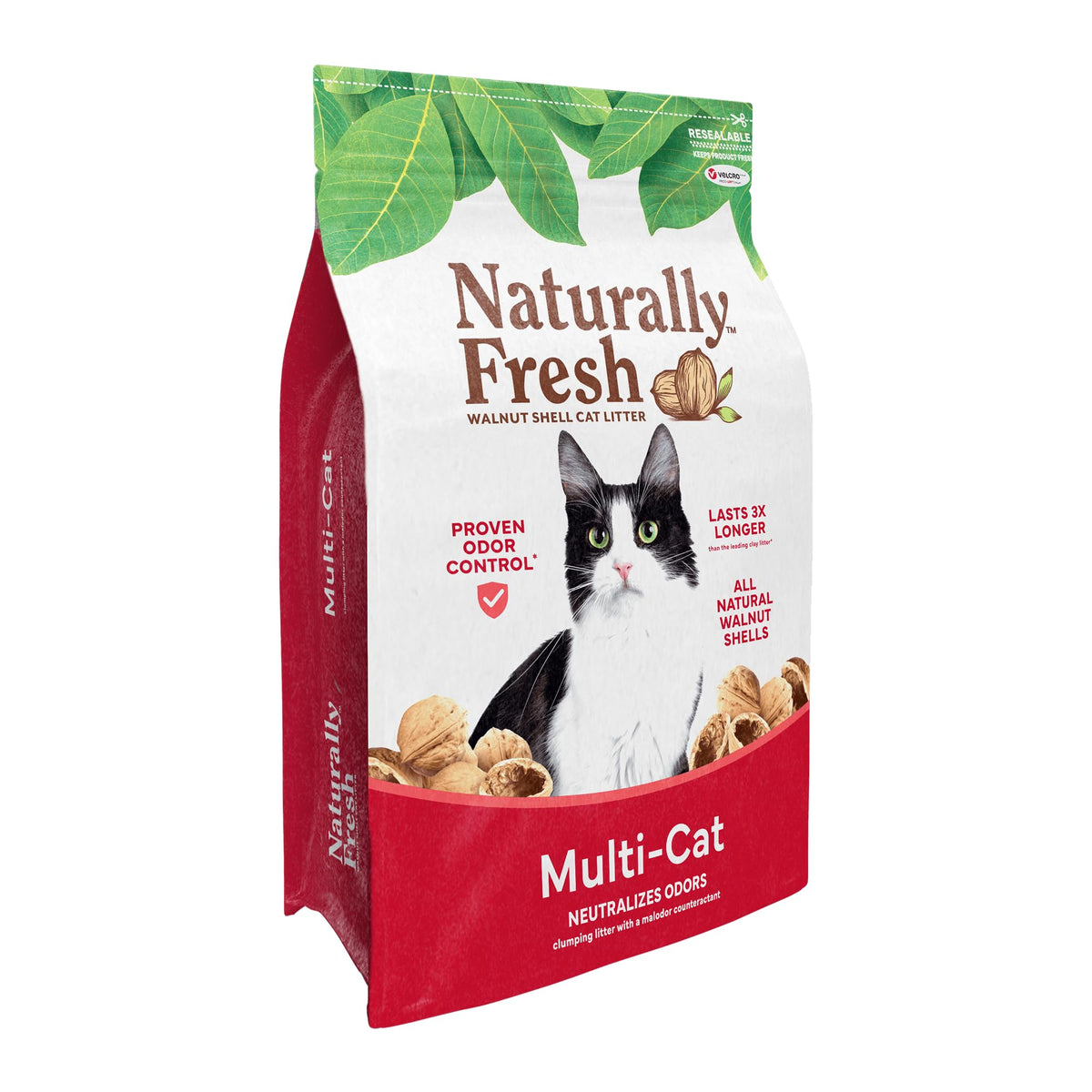 Unscented Walnut Shell Cat Litter 30 Lbs T10989