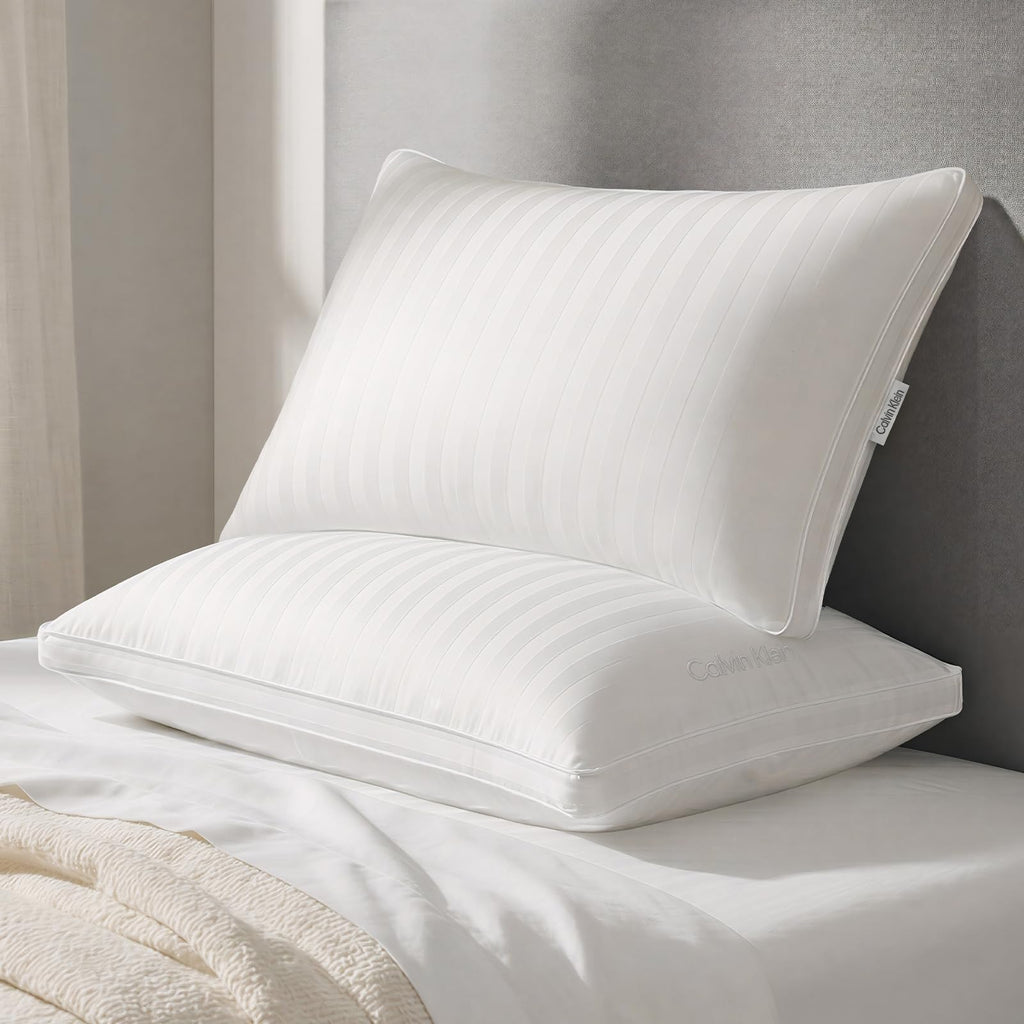 King Size Set of 2 Medium Soft Bed Pillows K974658
