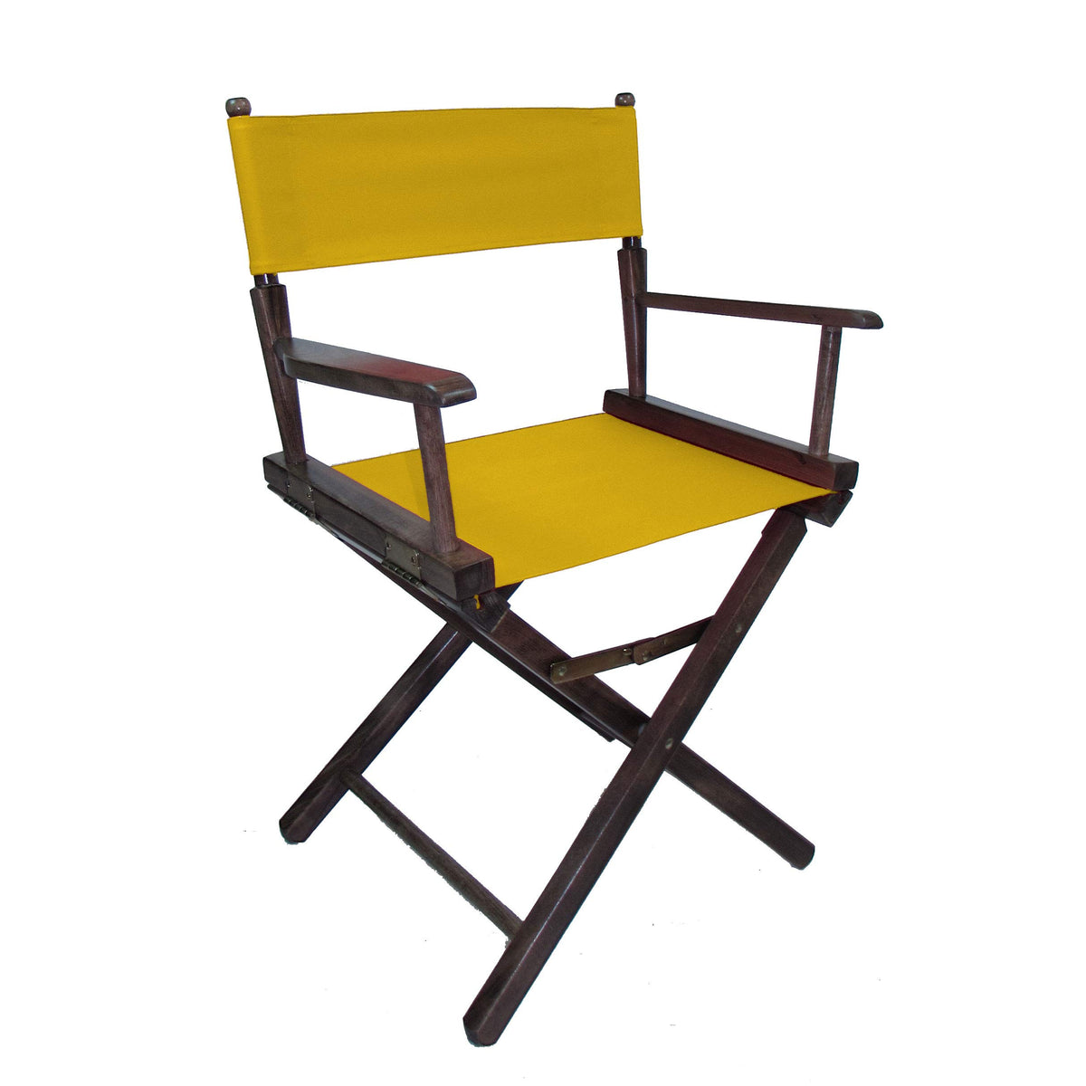 18" Walnut Frame Directors Chair I58160