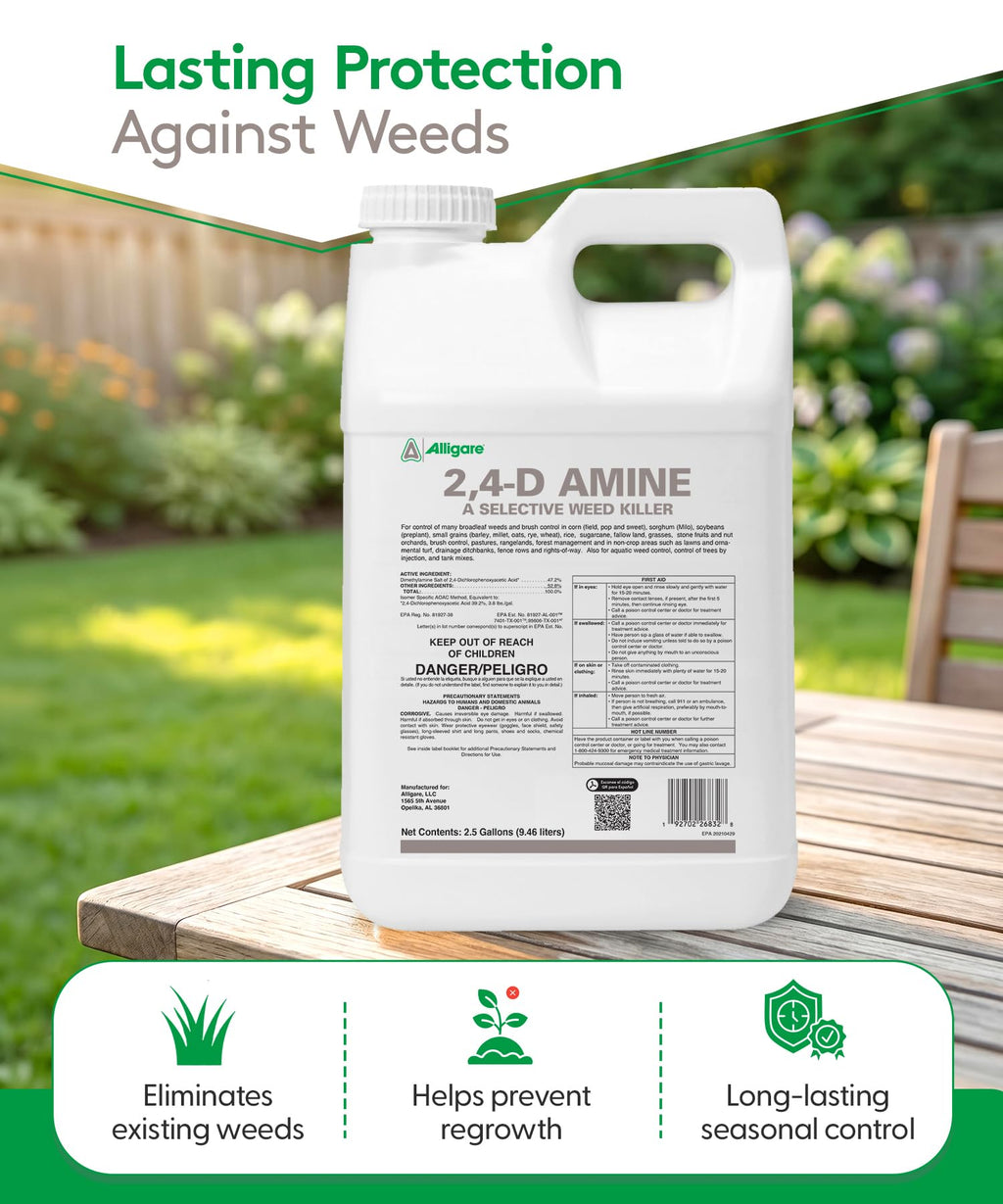 2,4-D Amine Weed Killer Concentrate 2.5 Gallons M334