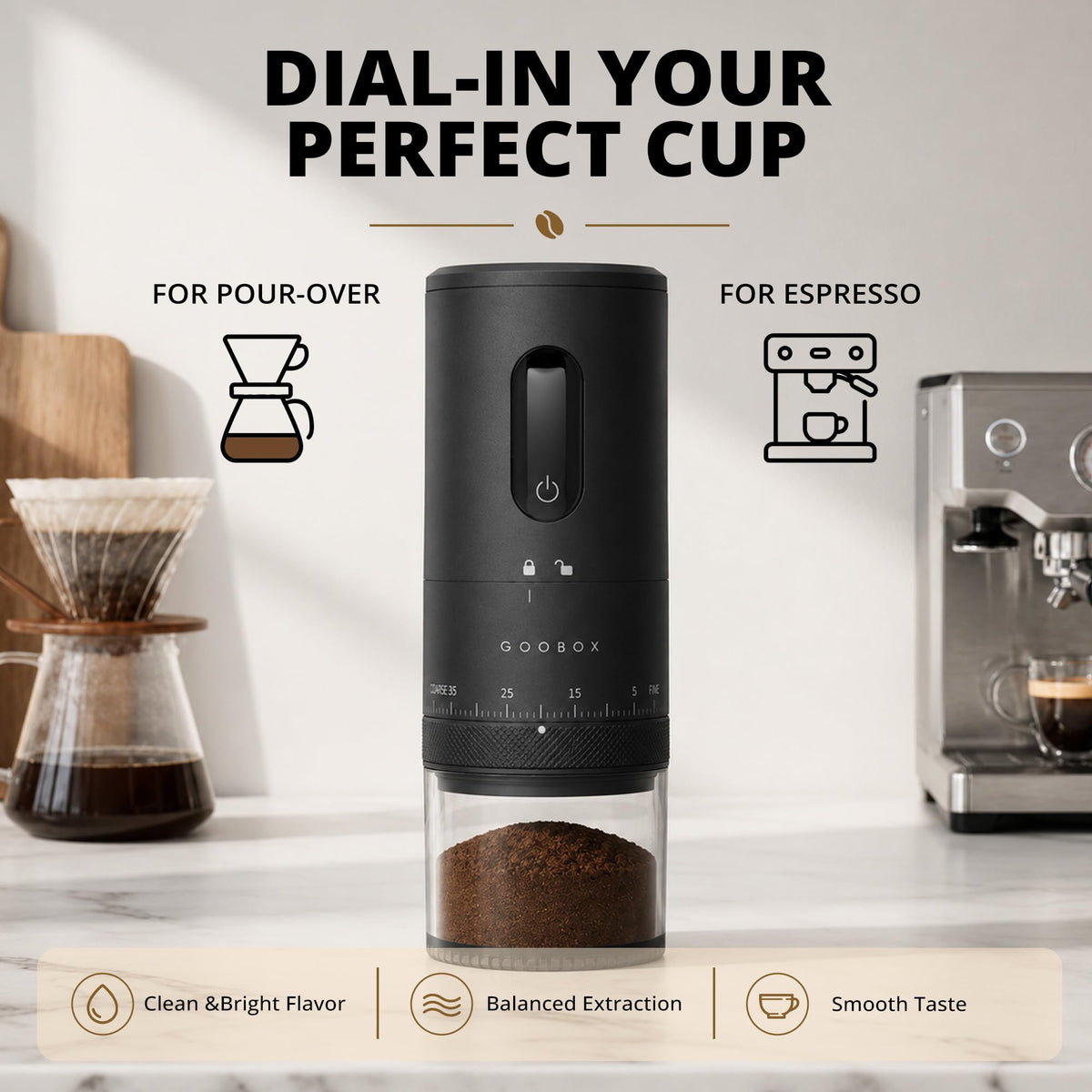 Electric Coffee Grinder D7374