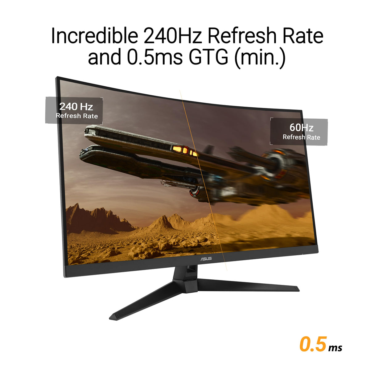 32 Inch 1080p 240Hz Curved Gaming Monitor O7517