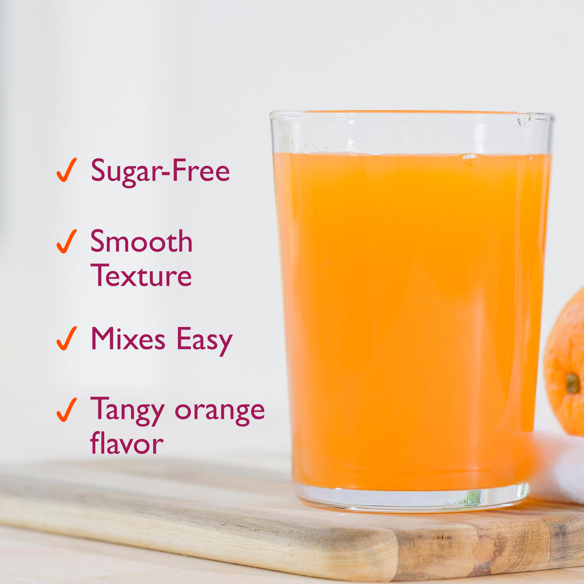 Sugar-Free Orange Flavored Psyllium Husk Fiber Powder C279748