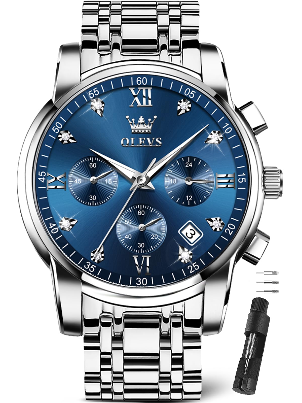 Men Stainless Steel Analog Watch K89682