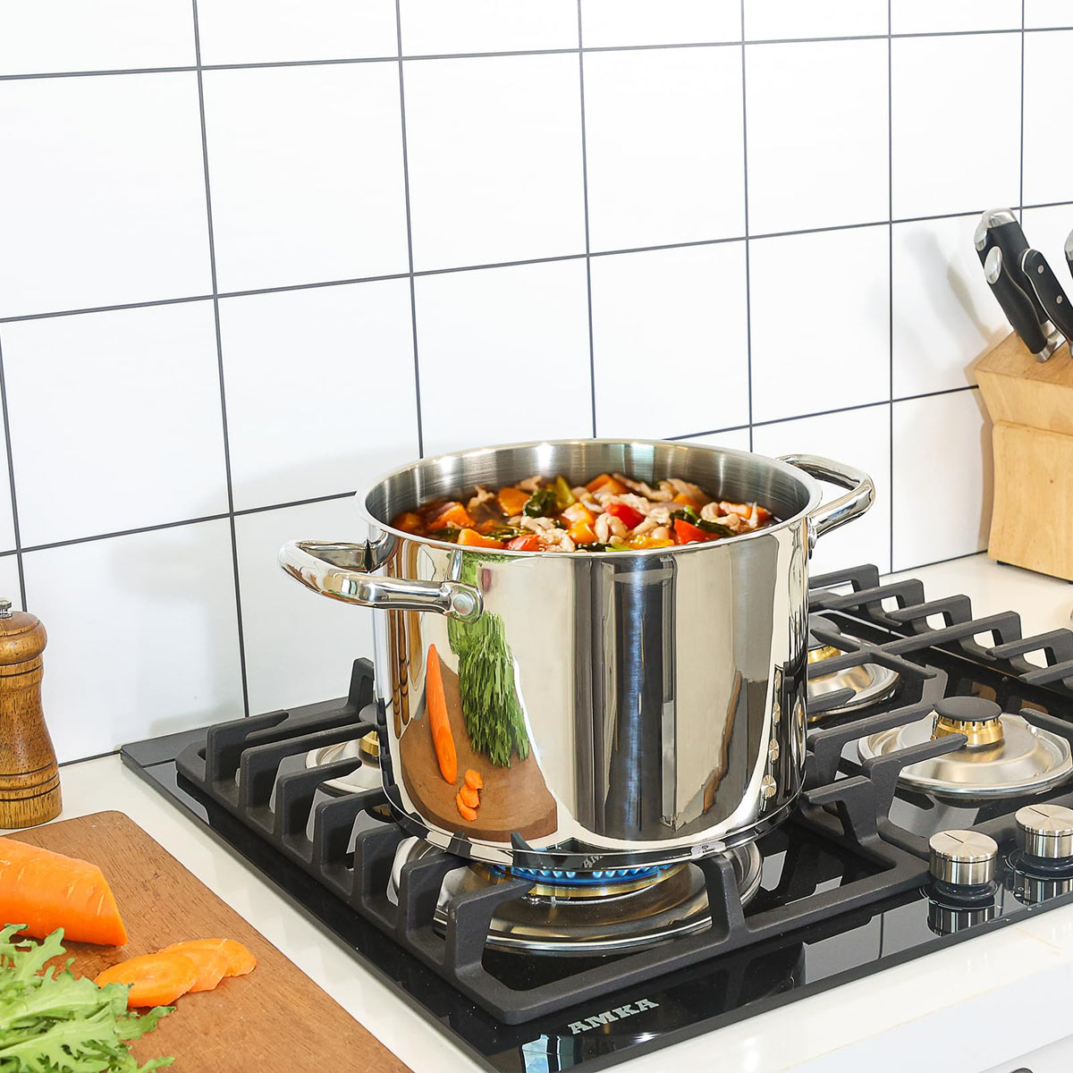Stainless Steel 8-Quart Stock Pot D68227