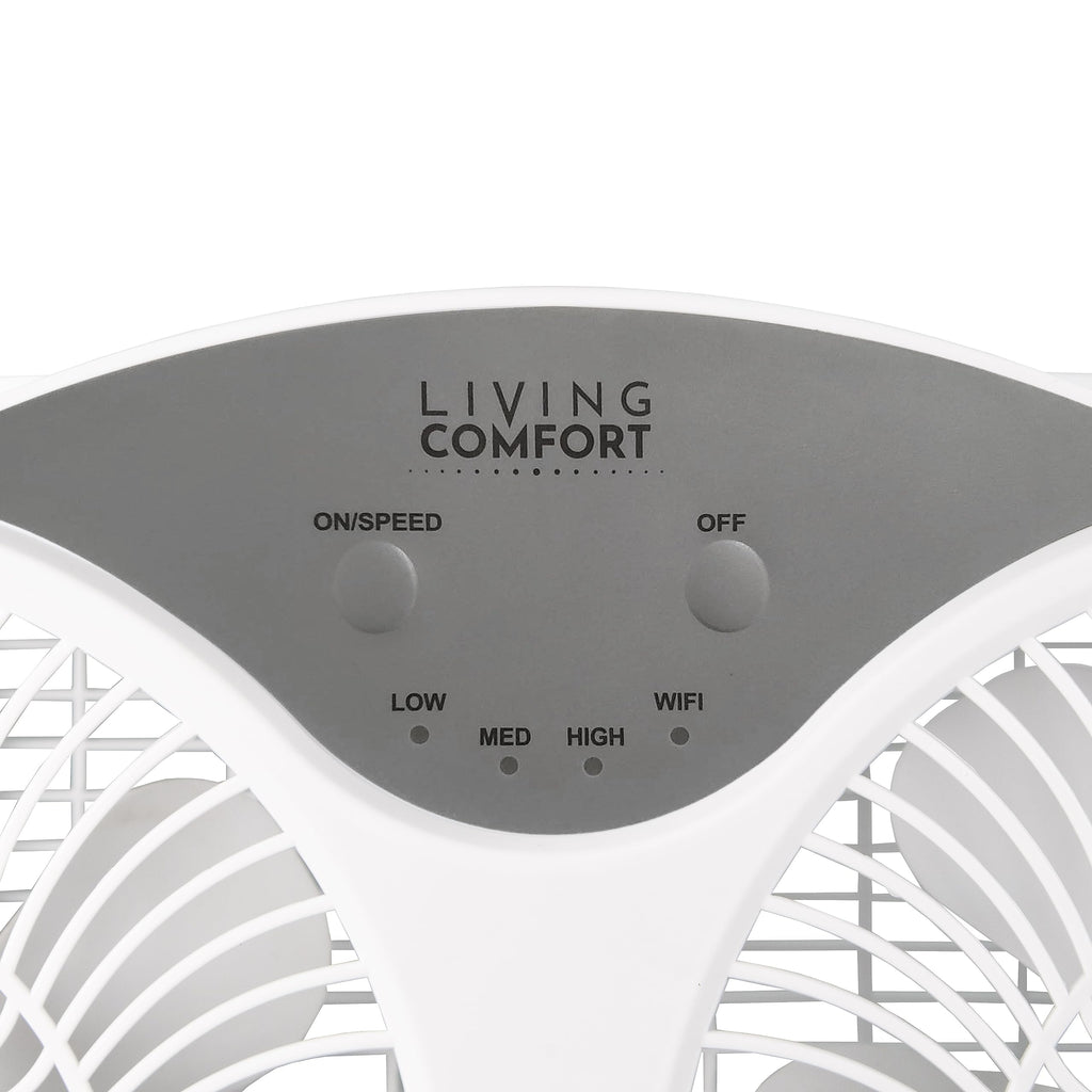 9-Inch Smart WiFi Twin Window Fan with App & Voice Control N735176