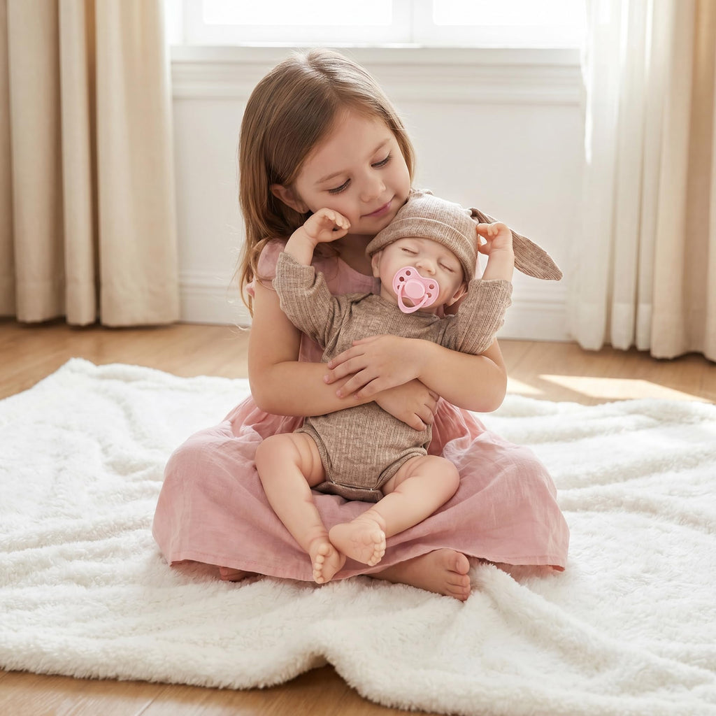 20 Inch Lifelike Reborn Baby Doll with Soft Vinyl Body W39153