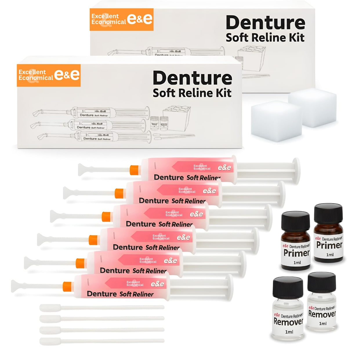 Denture Soft Reline Kit 2-Pack S827116