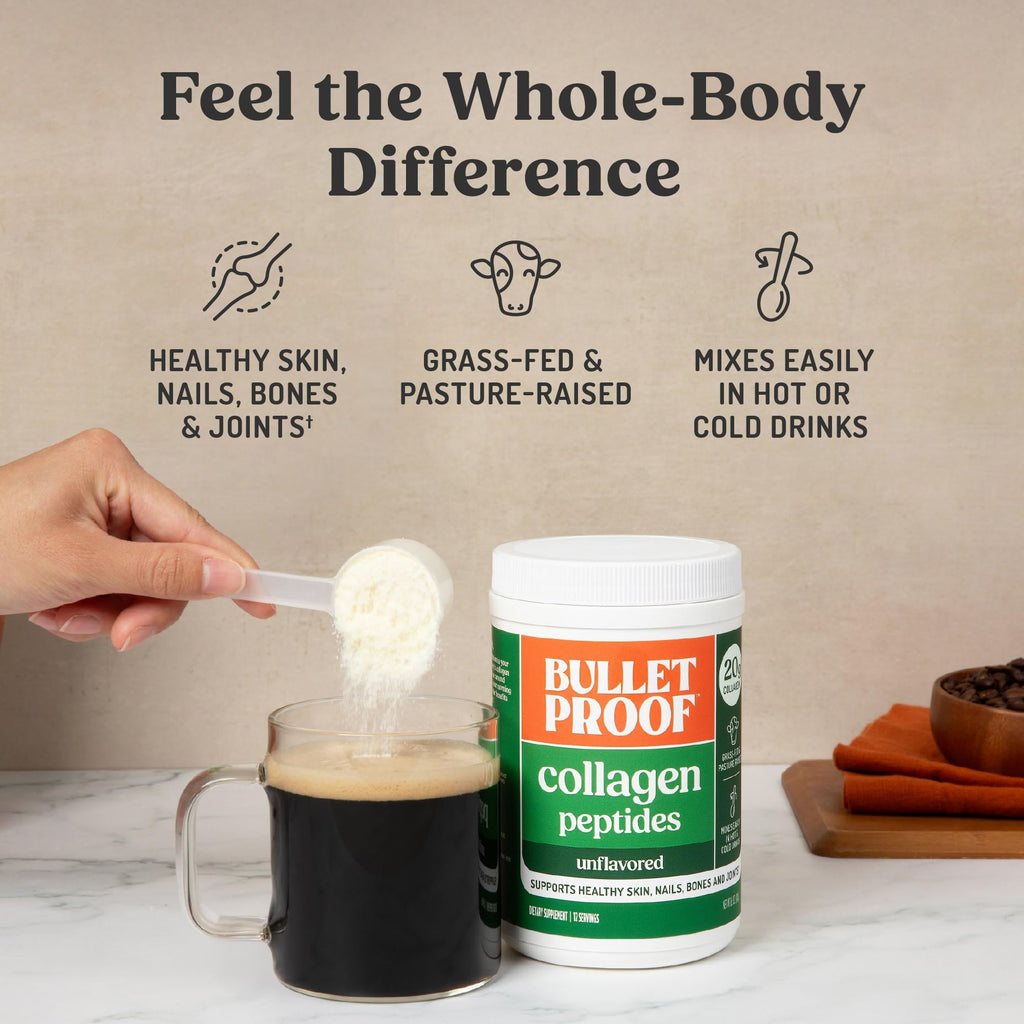 Unflavored Collagen Peptides Powder 8.5 Ounces E4662