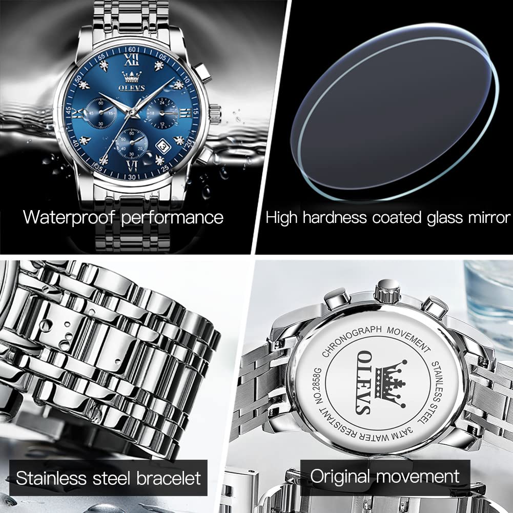 Men Stainless Steel Analog Watch K89682