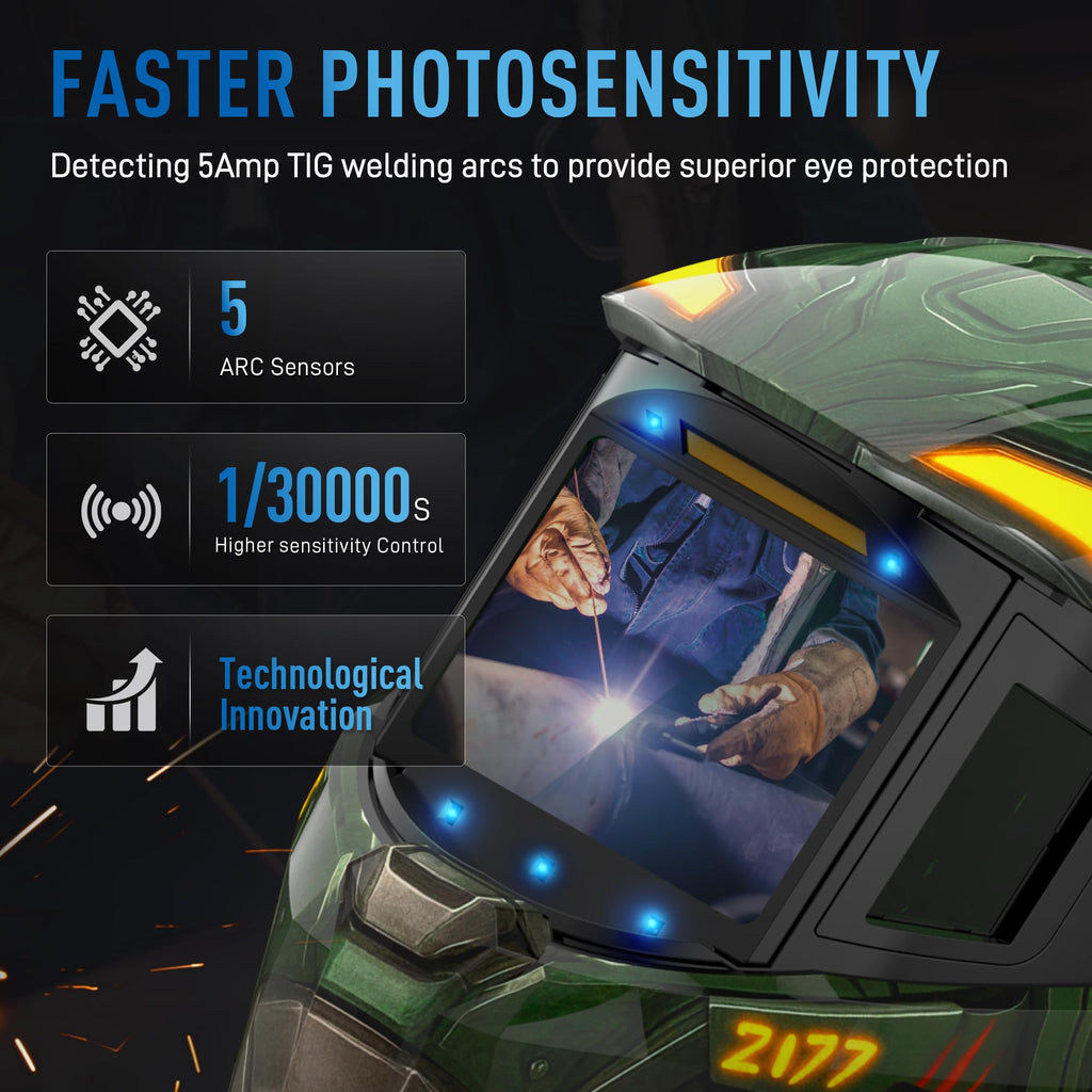 Intelligent Auto-Shade Welding Helmet L1781