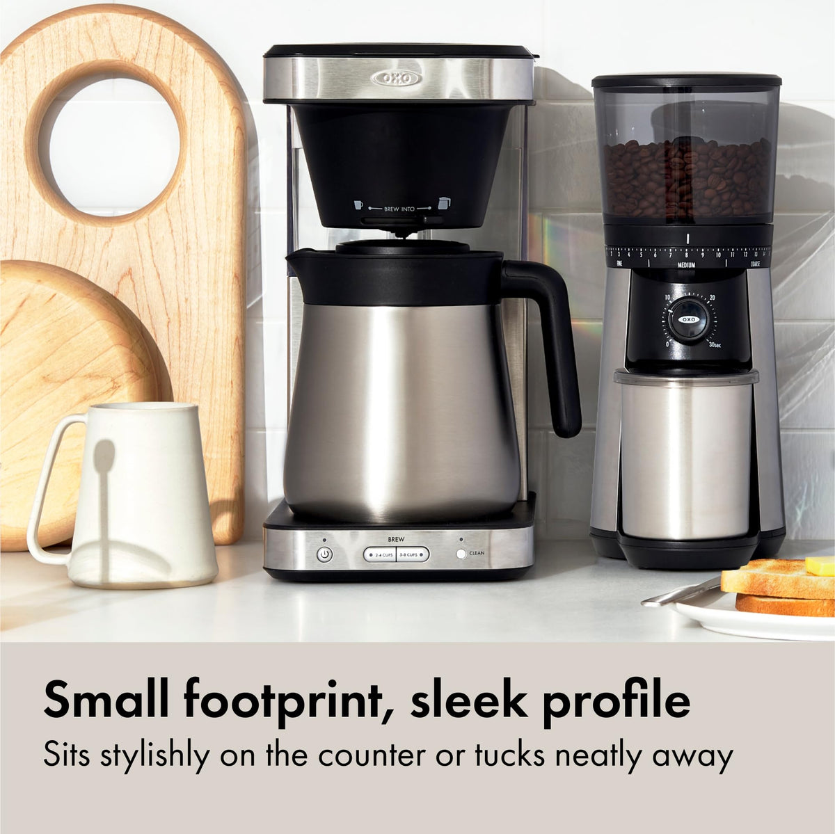 8-Cup Stainless Steel Thermal Carafe Coffee Maker E6336