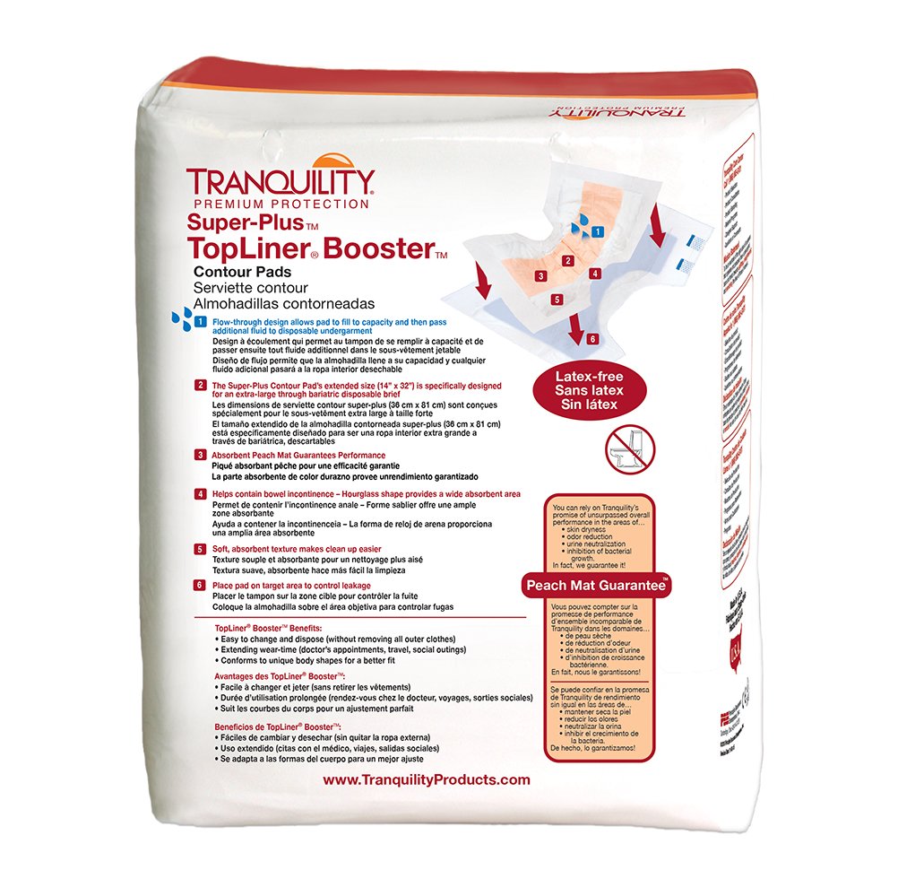32" x 14" Contour Pads, 96 Ct Case J7613