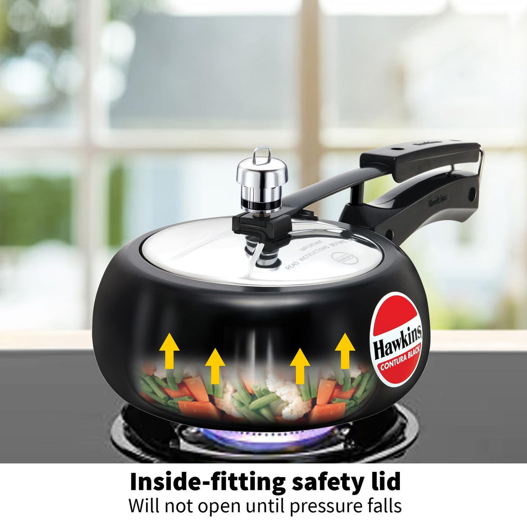 Hard Anodised 2-Liter Pressure Cooker I903630