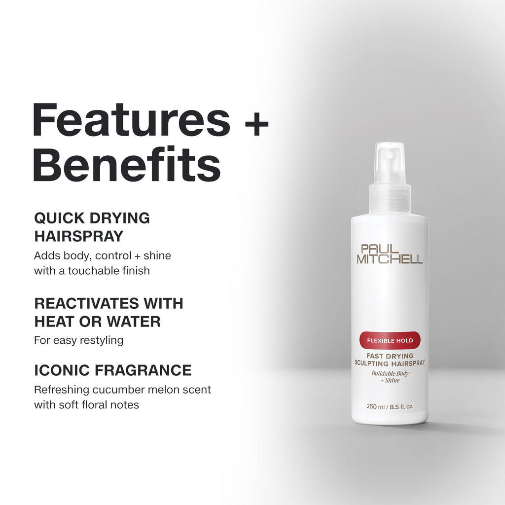 Fast Drying Sculpting Spray Medium Hold G8074