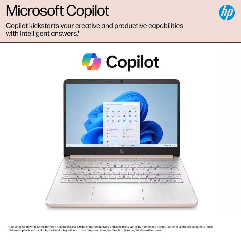 14” Rose Gold Laptop 16GB RAM 628GB Storage B355