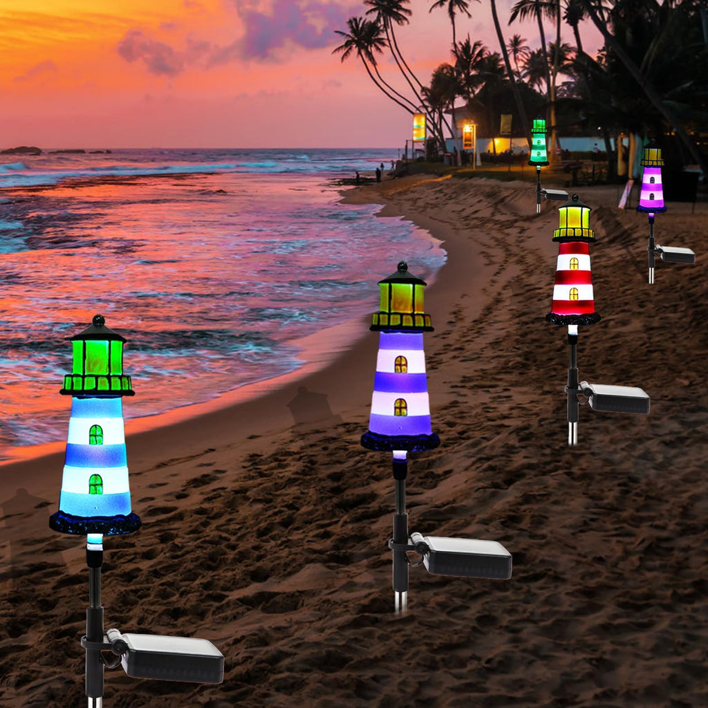 2 Pack IP65 Waterproof Solar Stake Lights N967033