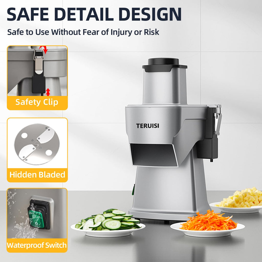 200W 4-In-1 Electric Vegetable Chopper Food Processor W932980